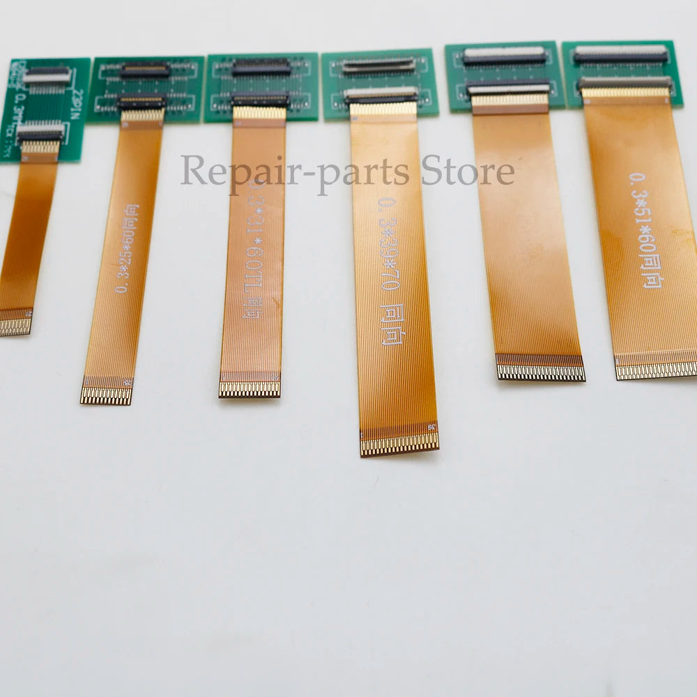 1Set 23 25 31 39 45 51 Pin 0.3mm Pitch Extension Board Connector Adapter with FFC FPC Flexible Flat Cable Length 60mm