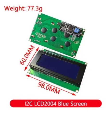 Module Blue Green Screen For Arduino 0802 1602 2004 12864 LCD Character UNO R3 Mega2560 Display PCF8574T IIC I2C Interface