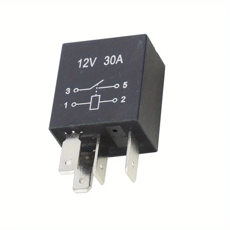 12V/24V 30A Violet Series 4-pin/5-pin Automotive Relay Air Conditioning Oil Pump Truck Relay