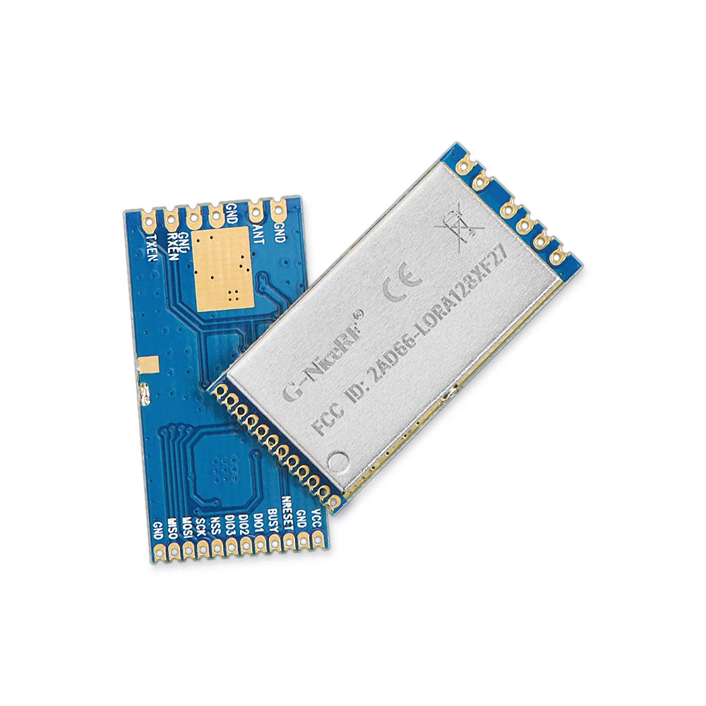 2pcs/lot FCC / CE Certified LoRa1280F27 - 500mW Long Range 2.4G LoRa Module SX1280 Chip 2.4GHz RF Wireless Transceiver
