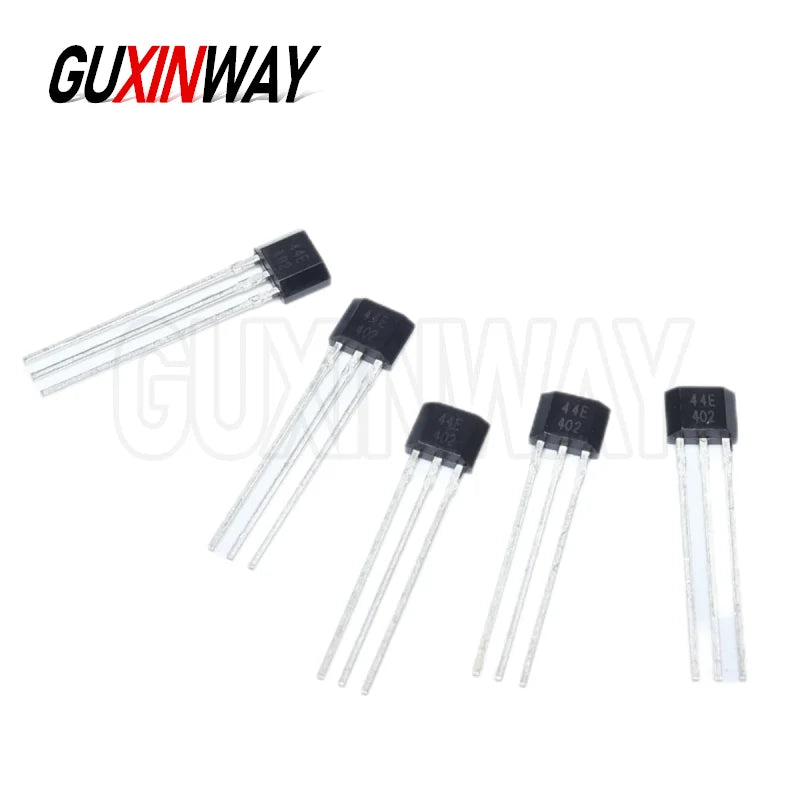 10pcs Hall Effect Sensor SS41F A3144 SS49E SS44E TO-92 Hall Element Sensor Motor 3 Pins for Arduino