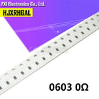 5000pcs 0603 SMD 1/8W 0 ohm ~ 10M ohm chip resistor  0 10R 100R 220R 330R 470R 1K 4.7K 10K 47K 100K 0 10 100 330 470 ohm 5%