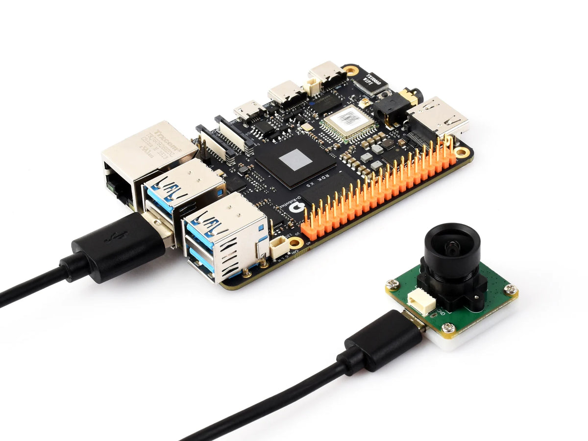 Waveshare OV2735 2MP USB Camera (A), Supports USB2.0 Type-C Port And SH1.0 4PIN Header, for Raspberry Pi 5/Jetson Orin kit