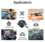 WitMotion HWT101CT High Precision Z-Axis Gyroscope Angle Sensor MEMS Inclinometer axis no drift Module for Robot ROS Drone AGV