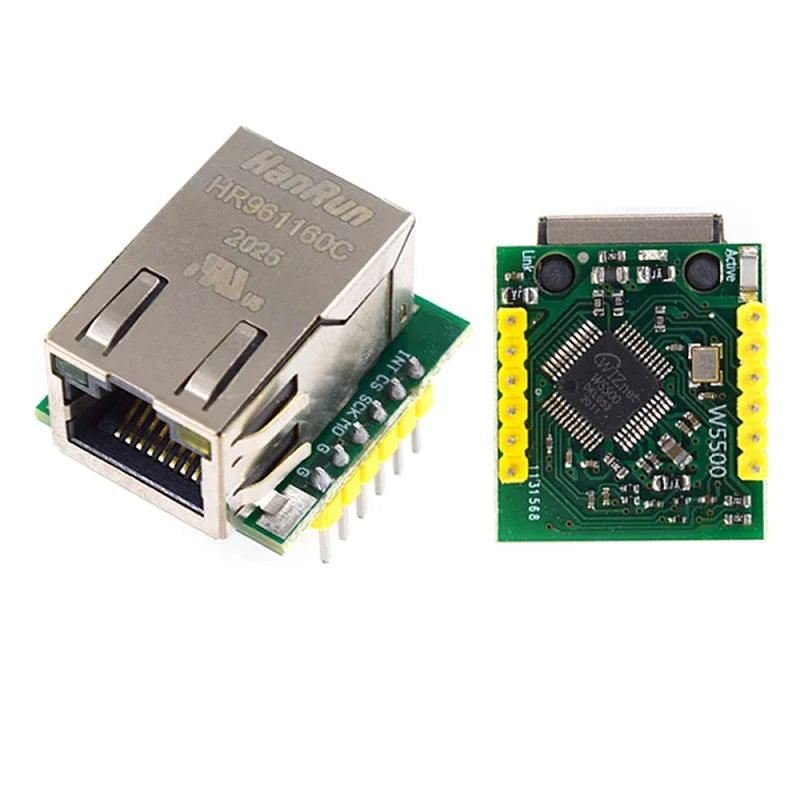 W5500 Chip New SPI to LAN/ Ethernet Converter TCP / IP 51 / STM32 microcontroller program over
