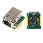 W5500 Chip New SPI to LAN/ Ethernet Converter TCP / IP 51 / STM32 microcontroller program over