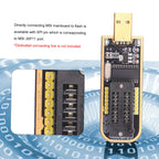 CH341A USB Programmer  BIOS Flasher Programmable Logic Circuits with SOP8 Flash Clip Suitable for 24/25 Series Chip