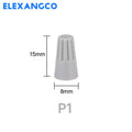 50/100Pcs P1 P2 P3 P4 P6 Colorful Electrical Wire Connectors Screw Terminals With Spring Insert Twist Nuts Caps Connection