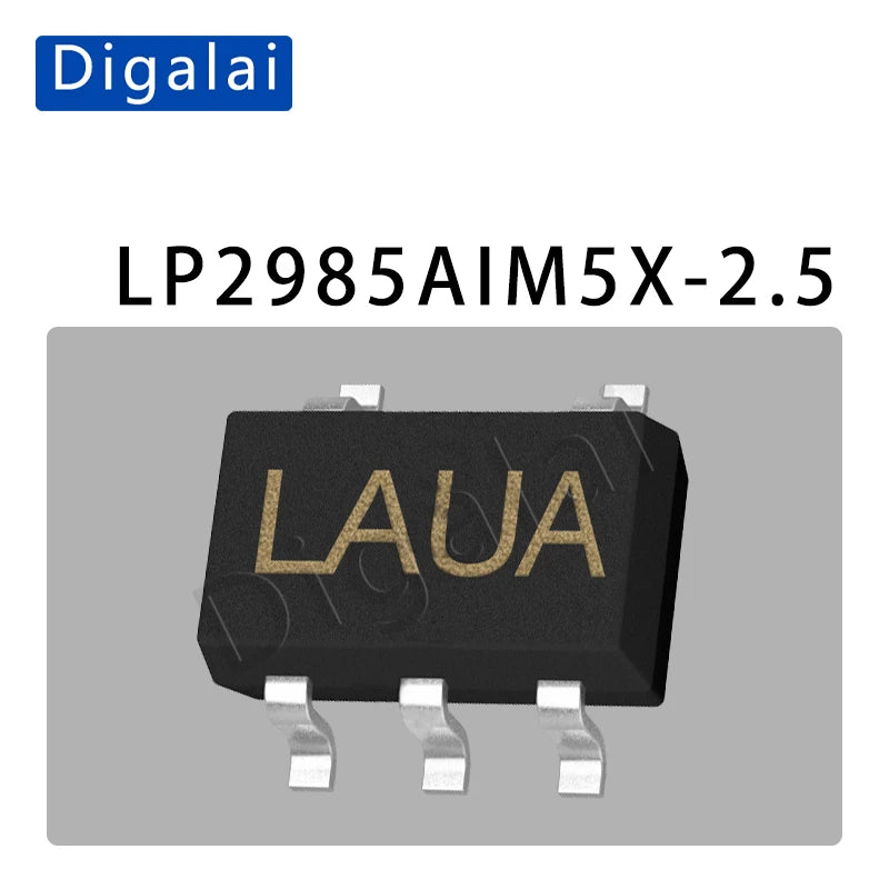 100%New origina 5PCS LP2981AIM5X-5.0 LP2980 LP2985 LP2992 3.3 3.0 2.5 SOT23 LDO linear regulator chip