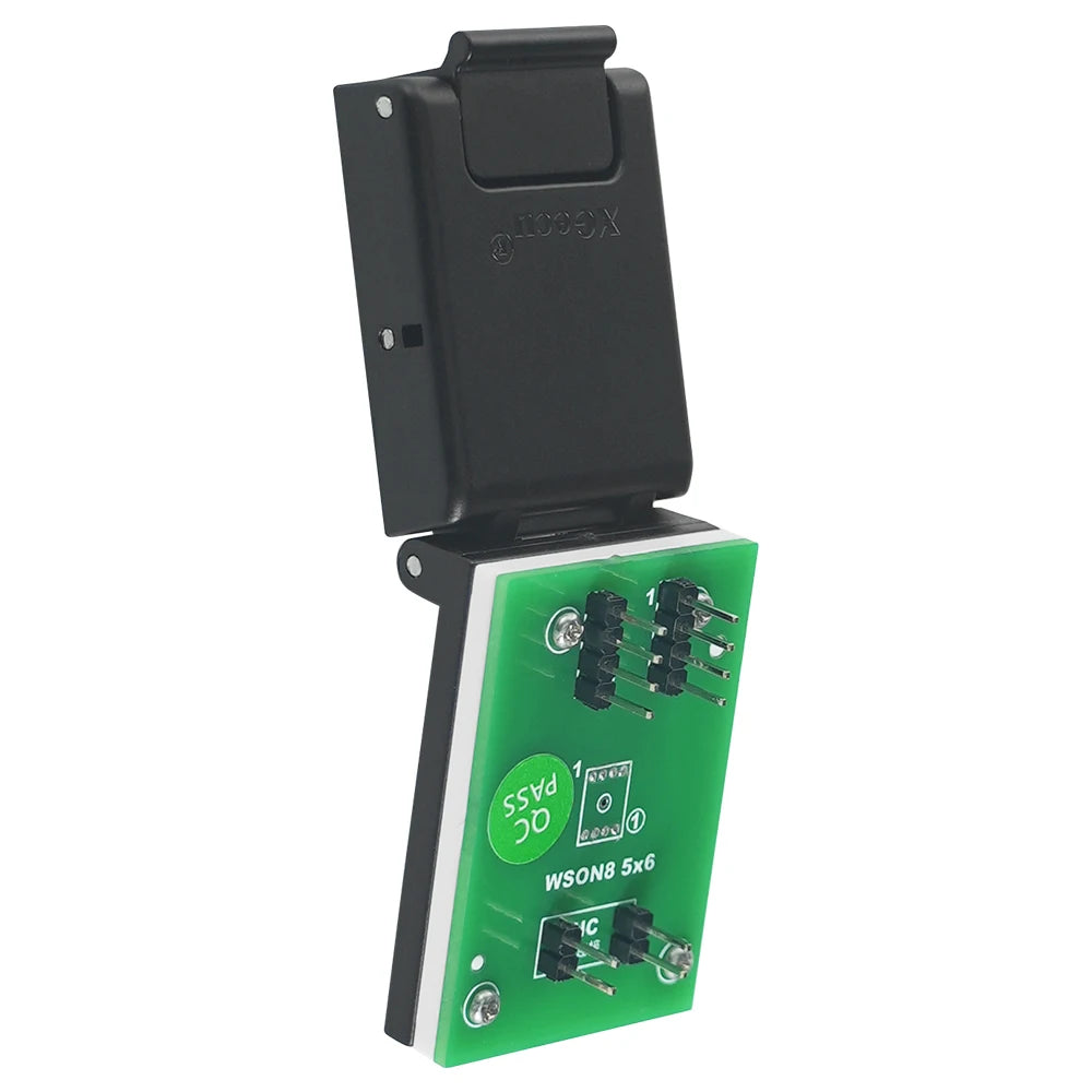 Universal Adapter IC Socket for SPI NAND NOR Flash MLF8 MLP8 SON8 Original QFN8 WSON8 DFN8 5*6/6*8 with High-end Spring Probe