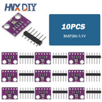 1-10pcs BME280 BMP280 5V 3.3V Digital Sensor Temperature Humidity Barometric Pressure Module I2C SPI for Arduino