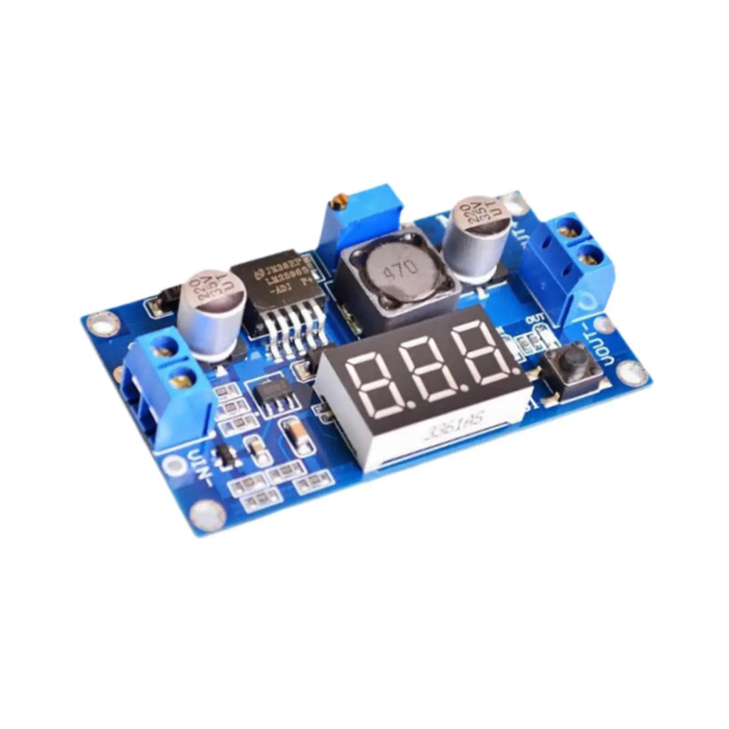 Electronic Voltage Regulator LM2596 Step Down Module Adjustable 1.25V to 37V 3A DC DC Buck Converter for LED Drivers