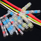 Heat Shrink Butt Connectors Waterproof Solder Seal Insulated Ring Wire Terminal Electrical Cable Splice Auto Marine Wiring Repai