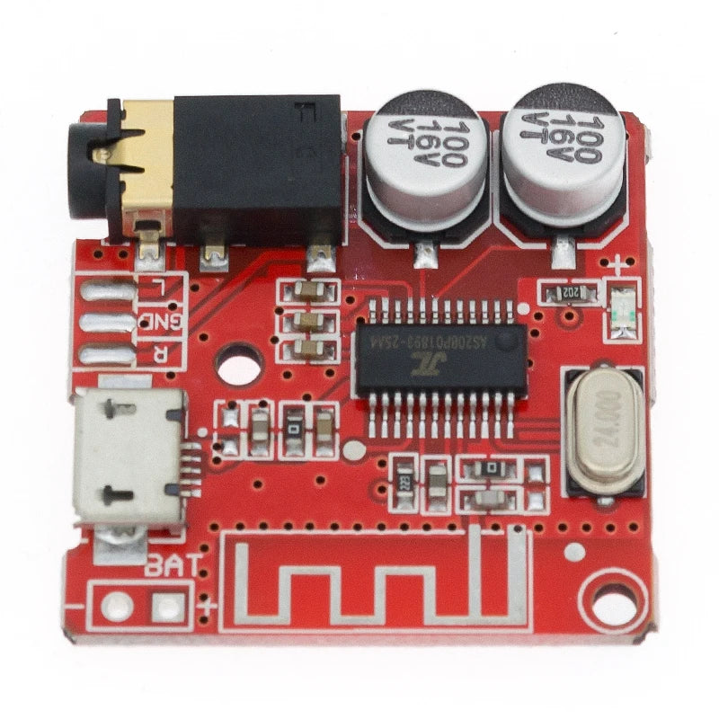 1-10pcs Bluetooth 5.0 Audio Receiver Board MP3 Lossless Decoder Wireless Stereo Music Module 3.7-5V XY-BT-Min
