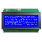 5V LCD Board 2004 20X4 Display Blue Yellow Screen LCD2004+I2C Board English Russian Cyrillic Font For 3D Printer IIC I2C Adpater