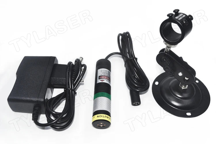 DOE 1 Ring Glass D20X90mm Focusable 520nm Green 10mW 30mW 50mW 80mW 135mW Laser Module for Cutting Positioning