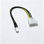 1 PCS 20cm 4 Pin Molex IDE To 3 Pin PC Computer CPU Case Fan Power Connector Cable Adapter