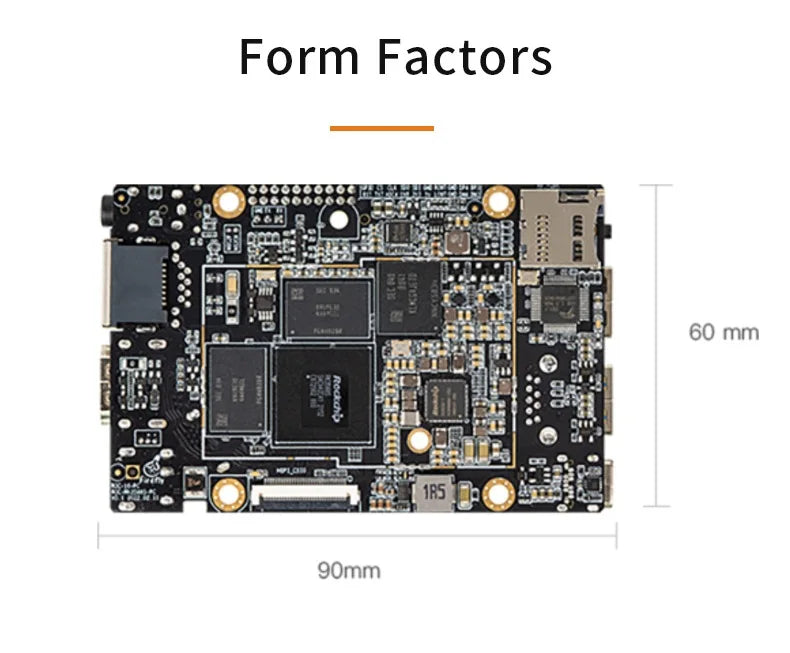 Firefly ROC-RK3588S-PC ARM Single Board Computer 8-Core 64-Bit CPU Rockchip SoC RK3588S