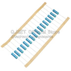 10pcs 3W Precision Metal Film Resistors 1% 3W 10 47 100 200 220 470 510 Ohm 1K 22K 4.7K 10K 47K 100k 200k 220k 510k 470k 1M Ohms