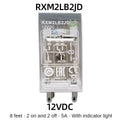 Schneider RXM2LB2BD Intermediate Relay DC24V AC Contactor 8 Feet and 14 Feet RXM4LB2P7 230VAC