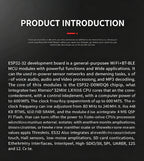 ESP32 Development Board Module, 8266 Wireless WiFi + Bluetooth, Dual-Core CPU, CH340 Chip, ESP32 Programming Socket