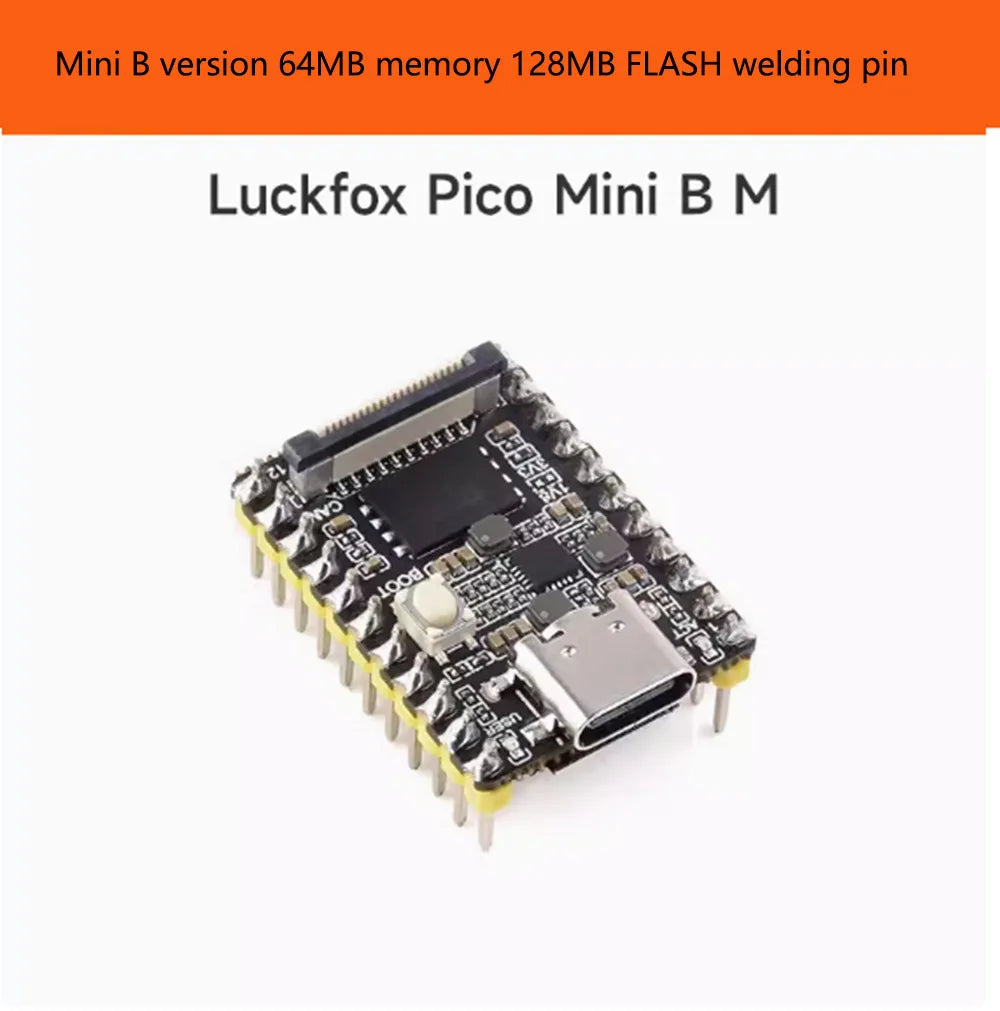 Luckfox Pico Mini Linux AI Board, ARM Cortex-A7 1.2GHz, 0.5TOPS NPU, Better than Raspberry Pi Pico