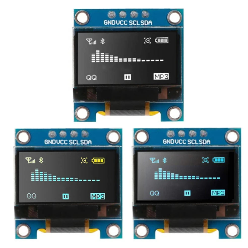 Original 0.96 inch oled IIC Serial Blue White Yellow OLED Display Module 128X64 I2C SSD1306 12864 LCD Screen Board For Arduino