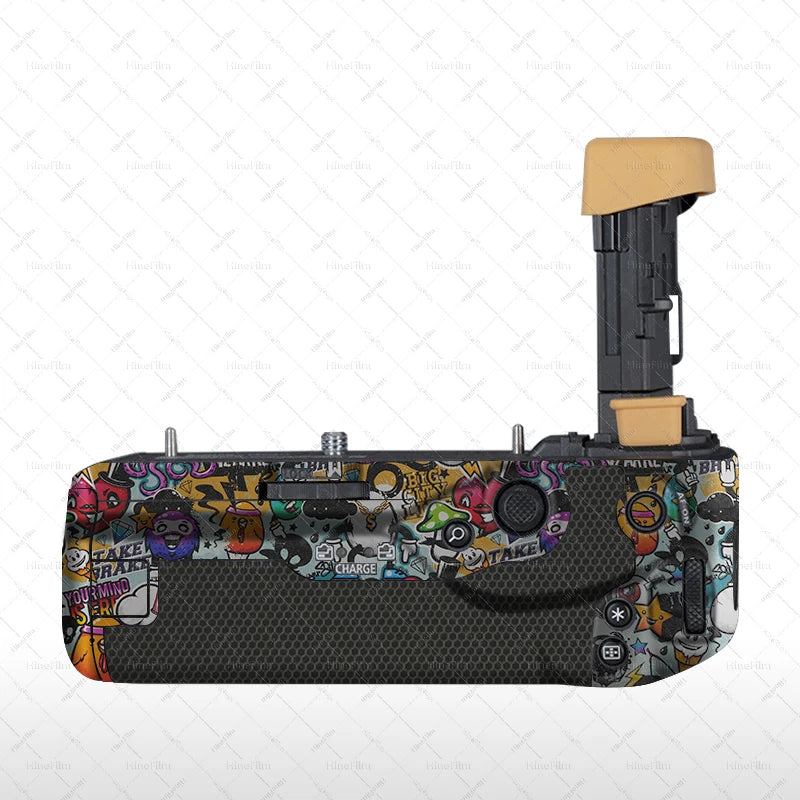 Hinefilm Skin for BG-R20 Camera Battery Grip Sticker For Canon R5II R5M2 R5 R6 R6M2 Camera Battery Skin BG R20 Protector BGR20