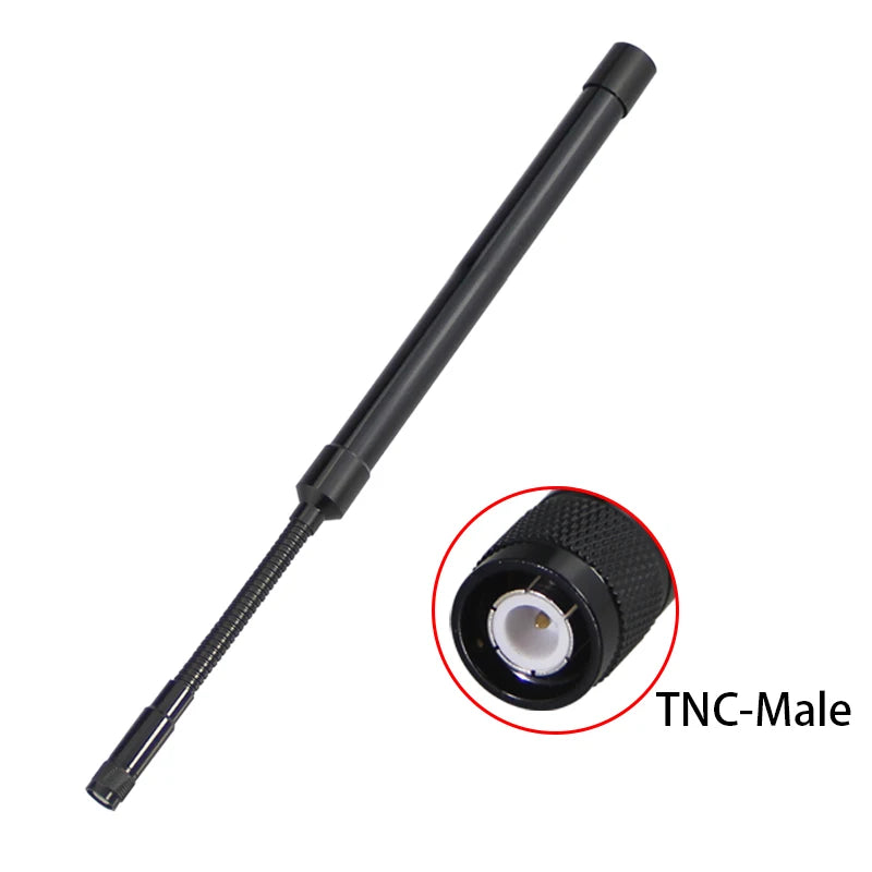 5G Gooseneck Antenna 600-6000MHz 4G 5G LTE 2.4G 5.8G UWB Omnidirectional WIFI Router External Remote Antenna SMA TNC N Male Head