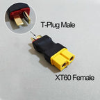 1PCS RC Battery Connector Adapter XT30 XT60 XT90 T-Plug TRX Male to Female Plug For RC LiPo Battery Charger