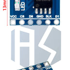 W25Q128FV 128Mbit (16MB) SPI NOR Flash Memory Module - 3.3V BV/FV Package for STM32 Development