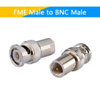 1-10PCS SMA To FME Male Female Straight Connector SMA TNC BNC UHF F FME Male Female To FME Male Female Coaxial RF Adapters Brass