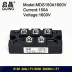 New Three-Phases Rectifier Bridge MDS150A1600V Copper Baes Plate Rectifier Modules MDS150A