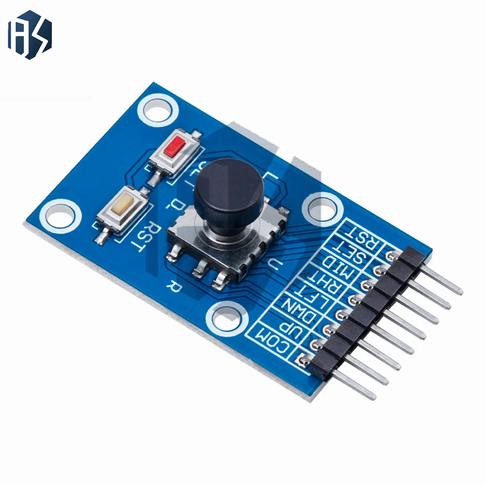 ‌"5-Way Navigation Button Module with Joystick Control for Arduino/AVR/MCU - 5D Rocker Game Controller & Independent Keypad