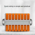 Wire Connector 2/3/4/5/6 Pin Universal Docking Fast Wiring Conductors Push-in Terminal Block Cable Splitter High Power Connector