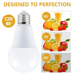 1-10PCS Smart RGBW LED Bulb Spotlight E27 E14 B22 GU10 6W 10W with Infrared Remote Control Suitable for Colorful Home Lighting