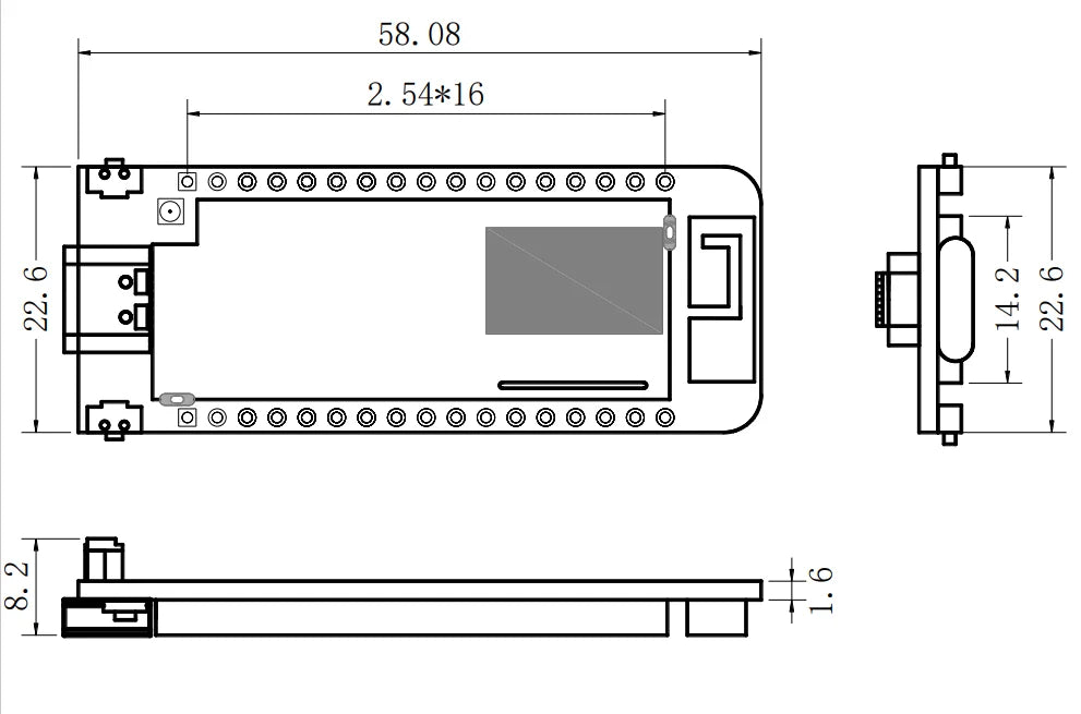 Heltec Lora Wireless Stick V3 Version ESP32 Lora/Wifi Lora Development Board with 0.49inch OLED Display 433HMZ/868MHZ/915MHZ