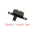 20Pcs SPDT 1P2T Slide Switch Mini Toggle Switch 2 Position 3 Pin On-Off DIP for DIY Power Electronic Projects PCB DC 50V 0.5A