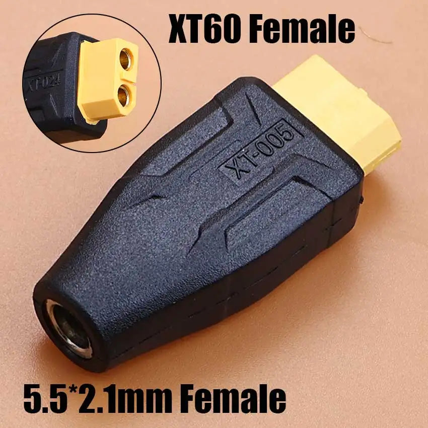 XT60 To USB Type C DC Power Connector Set XT60 Female To Type-C DC 5.5x2.1 5.5x2.5 Jack Charging Plug Adapter For UAV Laptops