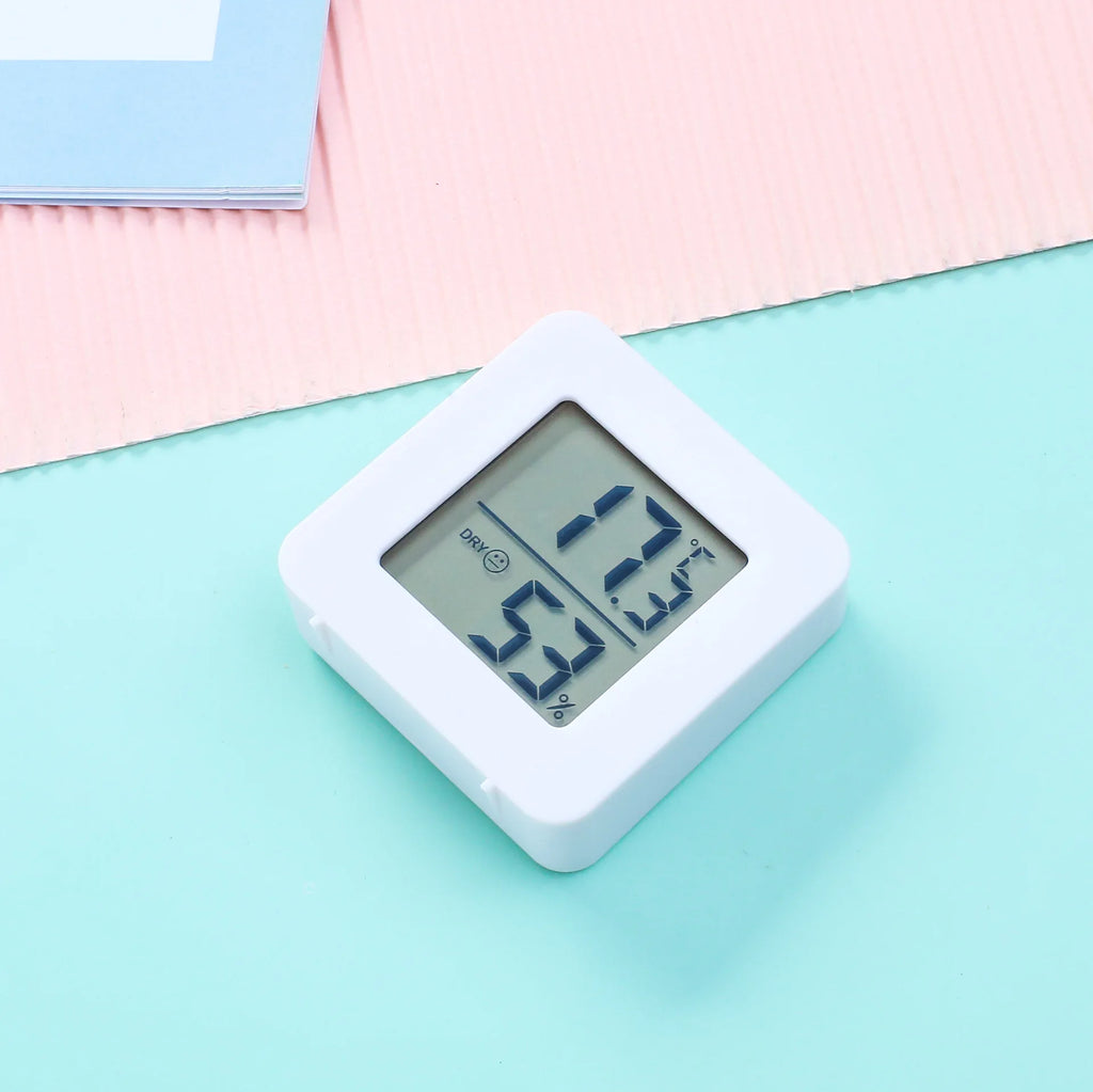 Temperature and Humidity Meter Mini Portable Humidity Digital Electronic Temperature Detection Meter for Bedroom