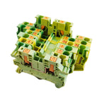 PT2.5/PTTB2.5/PT2.5-TW/PT2.5-QU/PTV2.5-PE Ground Modular DIN Rail Terminal Block Side-Entry Push-in Earth Plug Wire Connector