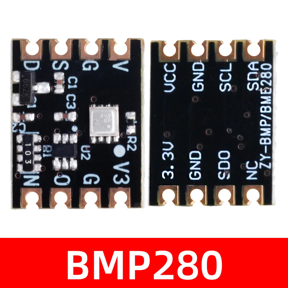ZY BME280 Sensor Module: Precision Altimeter & Atmospheric Pressure Detector for Arduino (Black)
