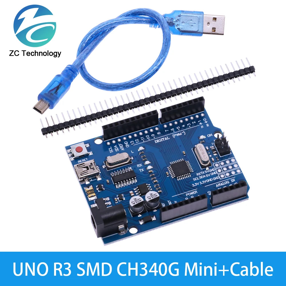 UNO R3 Official Box Type-c Mini Micro WiFi  ATMEGA328P Original Chip CH340G For Arduino UNO R3 Development Board WeMos ESP8266