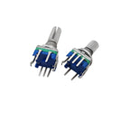5Pcs/lot 20 Position 360 Degree Rotary Encoder EC11 Push Button 5 Pin Handle Long 15/20MM With A Built In Push Button Switch