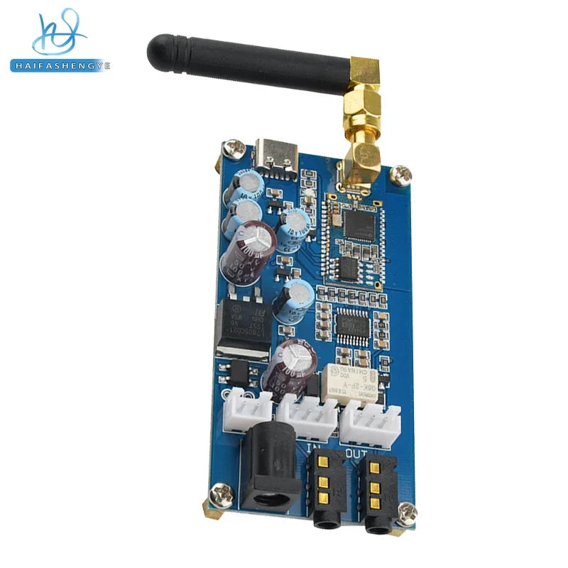 Bluetooth Decoding Board 5.0 Non Destructive PCM5102 Receiver Board Modification Amplifier Sound System DIY Zero Noise DC6-20V