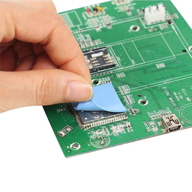 6.0W/mK Thermal Pad 100*100 For GPU CPU Heatsink Cooling Conductive Silicone Pad PC Fan Heat Sink High Quality Thermal Pads