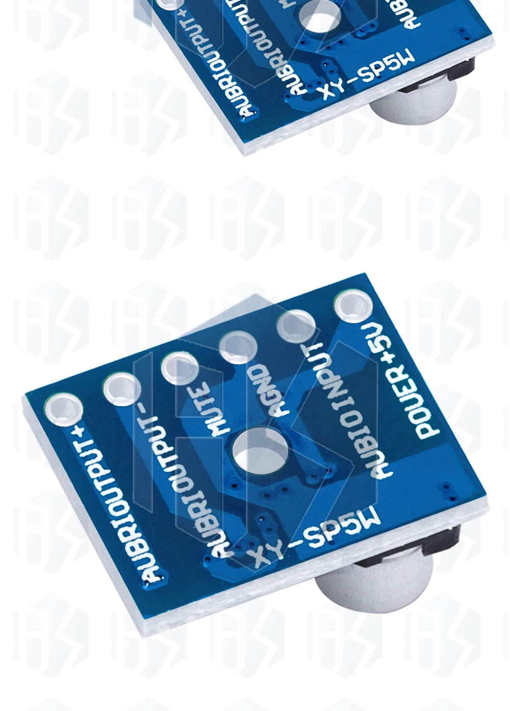 1~5PCS EGBO 5V 5128 Amplifier Board 5W Class D Digital Amplifier Board Mono Audio Module