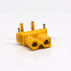 10PCS 5Pair XT30PW ESC Motor PCB board plug Banana Golden XT30 Upgrade Right Angle Plug Connector for RC mode Battery Charger