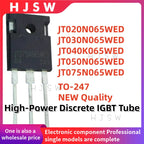 10PCS 100% NEW Quality JT020N065WED JT030N065WED JT040K065WED JT050N065WED JT075N065WED TO-247 High-Power Discrete IGBT Tube