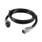 GX20 2 Female Plug To Male Dock Socket Electrical Aviation Connector 2 3 4 5 6 7 8 9 10 12 14 15Pin 1m 2m 3M Cable customizable